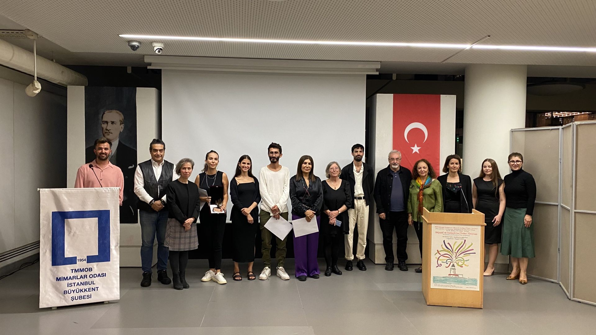 ⁣XVII. İstanbul Uluslararası Mimarlık ve Kent Filmleri Festivali Ödül Töreni